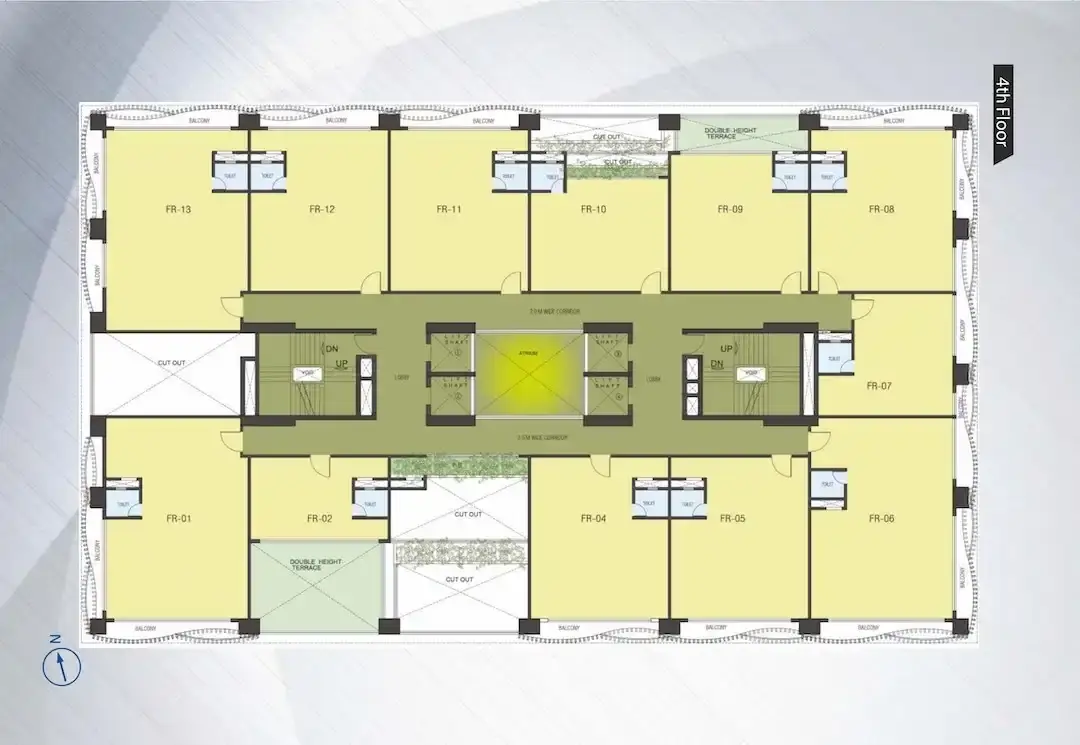 Emami Business Bay Floor Plans